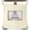 WoodWick Geurkaars Mini Island Coconut - 8 Cm / ø 7 Cm