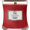 WoodWick Geurkaars Mini Pomegranate - 8 Cm / ø 7 Cm