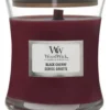 WoodWick Hourglass Medium Geurkaars - Black Cherry