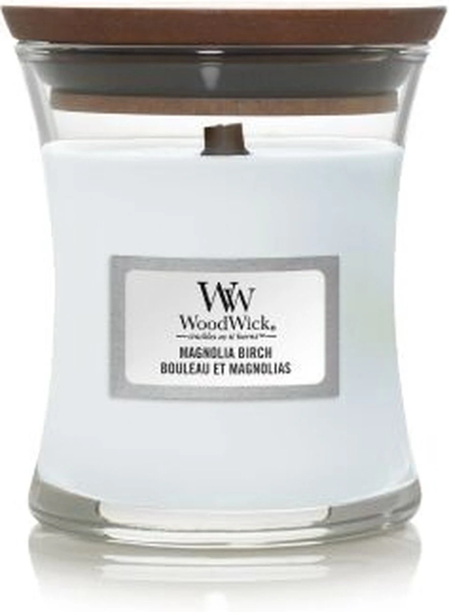 WoodWick - Magnolia Birch Mini Candle 1 WoodWick - Magnolia Birch Mini Candle