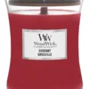WoodWick Hourglass Medium Geurkaars - Currant