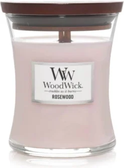 WoodWick Hourglass Medium Geurkaars - Rosewood -WoodWick 889x1200 4