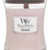 WoodWick Geurkaars Mini Rosewood - 8 Cm / ø 7 Cm