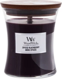 WoodWick Hourglass Medium Geurkaars - Spiced Blackberry 9 WoodWick Hourglass Medium Geurkaars - Spiced Blackberry -WoodWick 937x1200