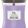 WoodWick Hourglass Medium Geurkaars - Amethyst & Amber
