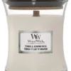 WoodWick Geurkaars Mini Tonka & Almond Milk - 8 Cm / ø 7 Cm