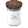 WoodWick Medium Candle - White Tea & Jasmine