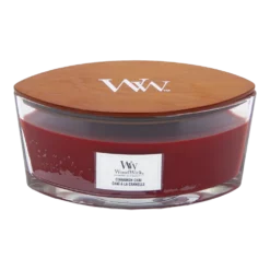 Woodwick Cinnamon Chai Ellipse Candle - Geurkaars