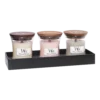 Woodwick Deluxe Gift Set Mini Jar Spring/Summer - Geurkaars