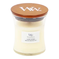 Woodwick Island Coconut Mini Candle - Geurkaars