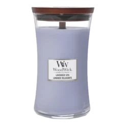 Woodwick Lavender Spa Large Candle - Geurkaars