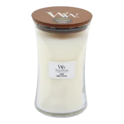 Woodwick Linen Large Candle - Geurkaars