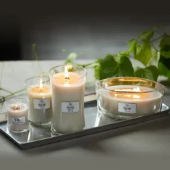 WoodWick Medium Candle - Smoked Jasmine -WoodWick woodwick m smoked jasmine 1660297219 2 600