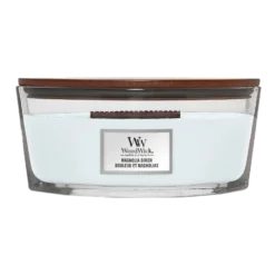 Woodwick Magnolia Birch Ellipse Candle - Geurkaars
