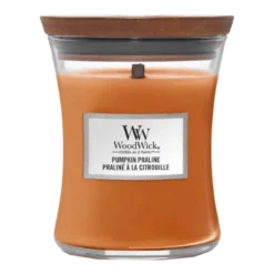 Woodwick Pumpkin Praline Medium Candle - Geurkaars