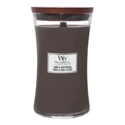 Woodwick Sand & Driftwood Large Candle - Geurkaars