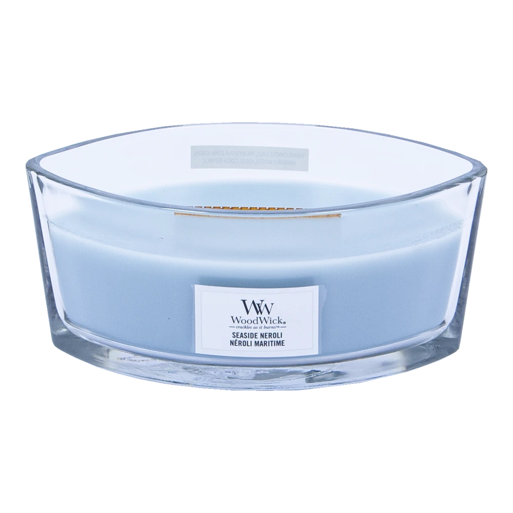 Woodwick Seaside Neroli Ellipse Candle - Geurkaars 2 Woodwick Seaside Neroli Ellipse Candle - Geurkaars - Afbeelding 2