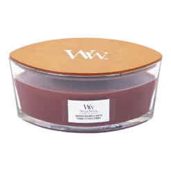 Woodwick Smoked Walnut & Maple Ellipse Candle - Geurkaars
