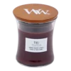 Woodwick Smoked Walnut & Maple Mini Candle - Geurkaars