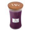 Woodwick Spiced Blackberry Large Candle - Geurkaars