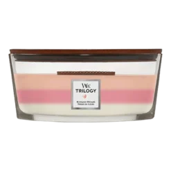 Woodwick Trilogy Blooming Orchard Ellipse Candle - Geurkaars