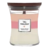 Woodwick Trilogy Blooming Orchard Medium Candle - Geurkaars