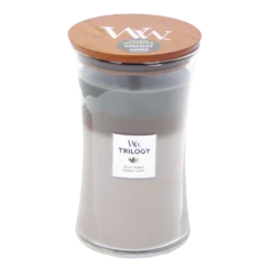 Woodwick Trilogy Cozy Cabin Large Candle - Geurkaars