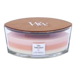 Woodwick Trilogy Island Getaway Ellipse Candle - Geurkaars