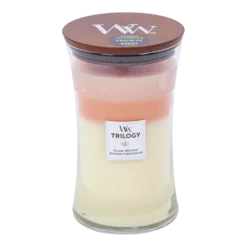 Woodwick Trilogy Island Getaway Large Candle - Geurkaars