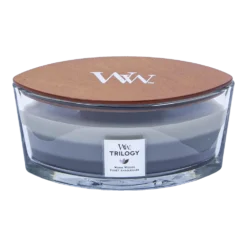 Woodwick Trilogy Warm Woods Ellipse Candle - Geurkaars