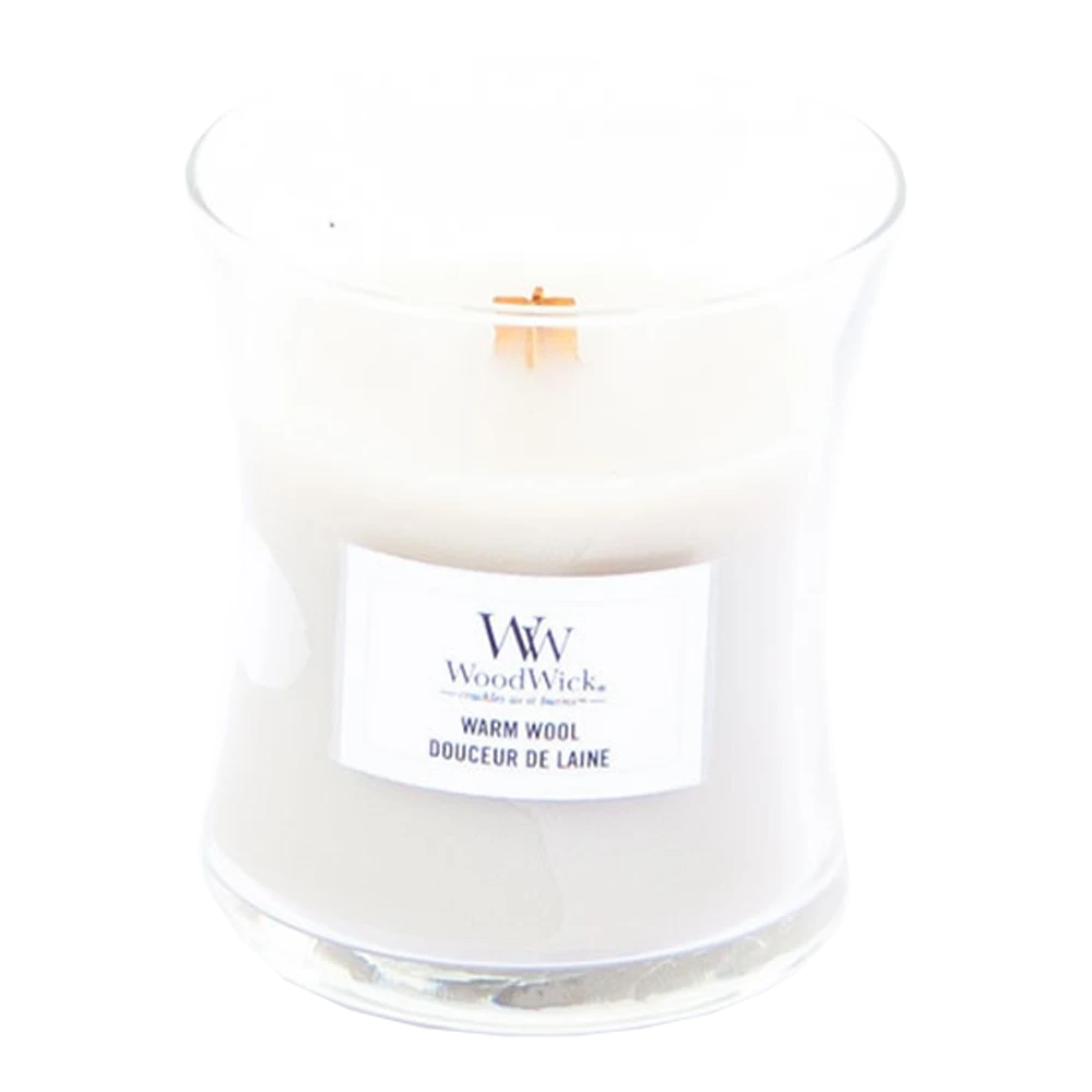 Woodwick Warm Wool Mini Candle - Geurkaars 2 Woodwick Warm Wool Mini Candle - Geurkaars - Afbeelding 2